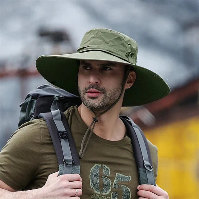 Mens Wide Brim Sun Hat UPF50+ (FREE TODAY)