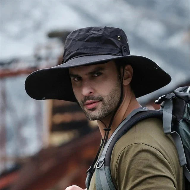 Mens Wide Brim Sun Hat UPF50+ (FREE TODAY)
