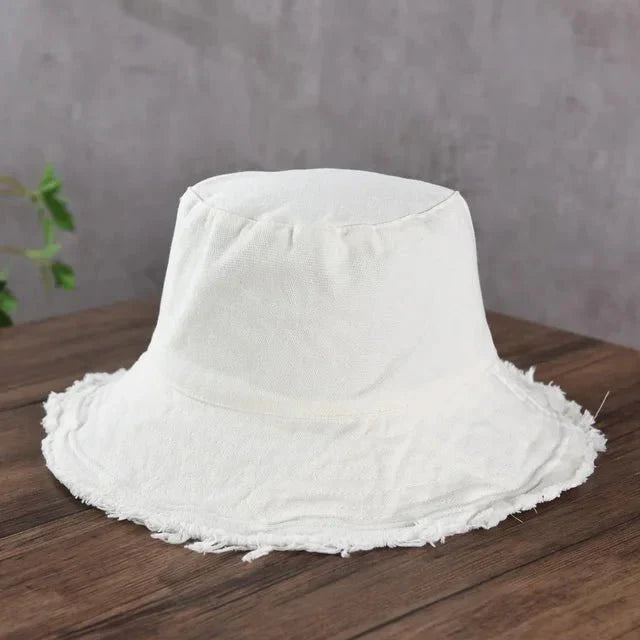 Washed Cotton Sun Hat